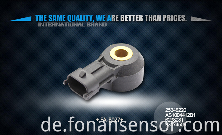 Motor Detonationsklopfsensor für Opel AS1004412B1 6238281